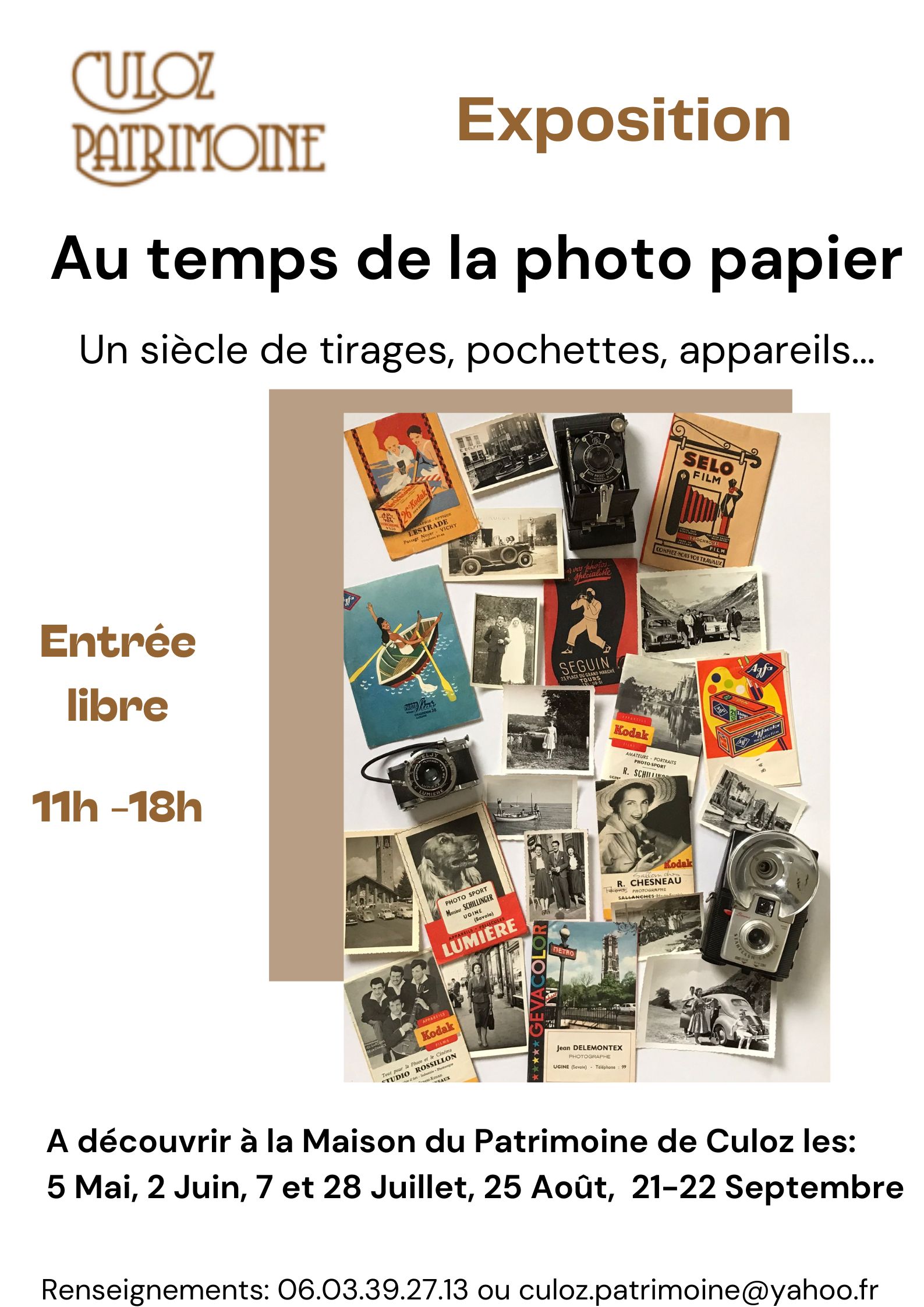 Anciennes expositions de la Maison du Patrimoine de Culoz